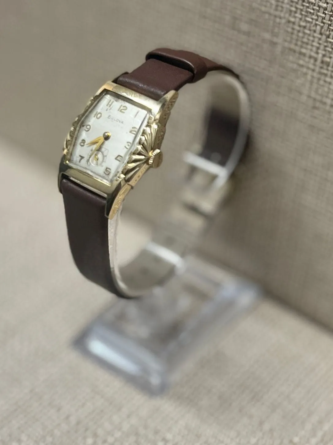 BULOVA Vintage C. 1940s Beautiful 10K RGP & SS Unisex Watch - $6K APR w / COA!!!