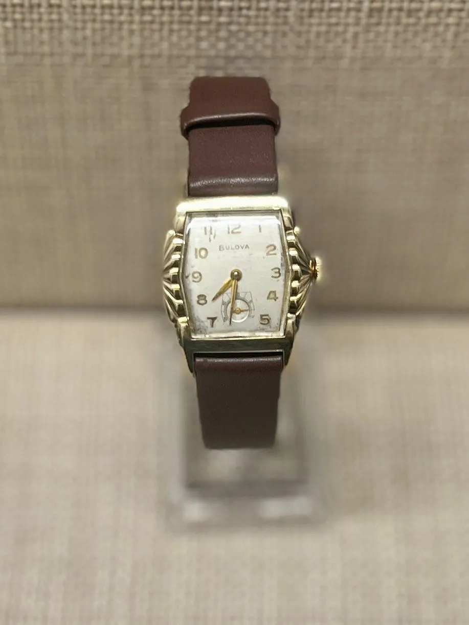 BULOVA Vintage C. 1940s Beautiful 10K RGP & SS Unisex Watch - $6K APR w / COA!!!