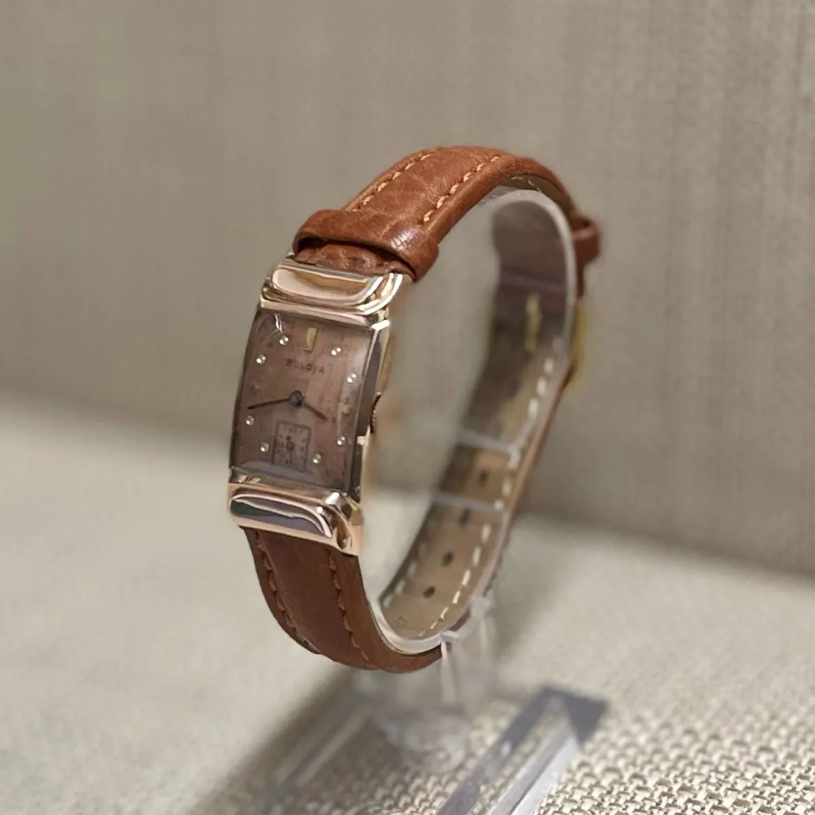 Bulova Vintage RG Tank Curve-X w/ Rare Hidden Lugs Unisex Watch- $8K APR w/ COA!