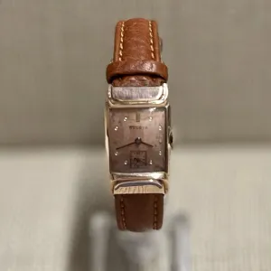 Bulova Vintage RG Tank Curve-X w/ Rare Hidden Lugs Unisex Watch- $8K APR w/ COA!