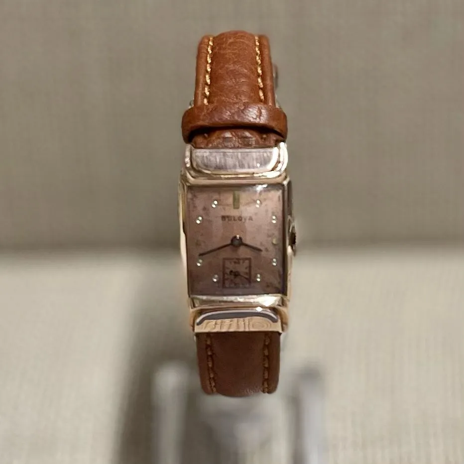 Bulova Vintage RG Tank Curve-X w/ Rare Hidden Lugs Unisex Watch- $8K APR w/ COA!