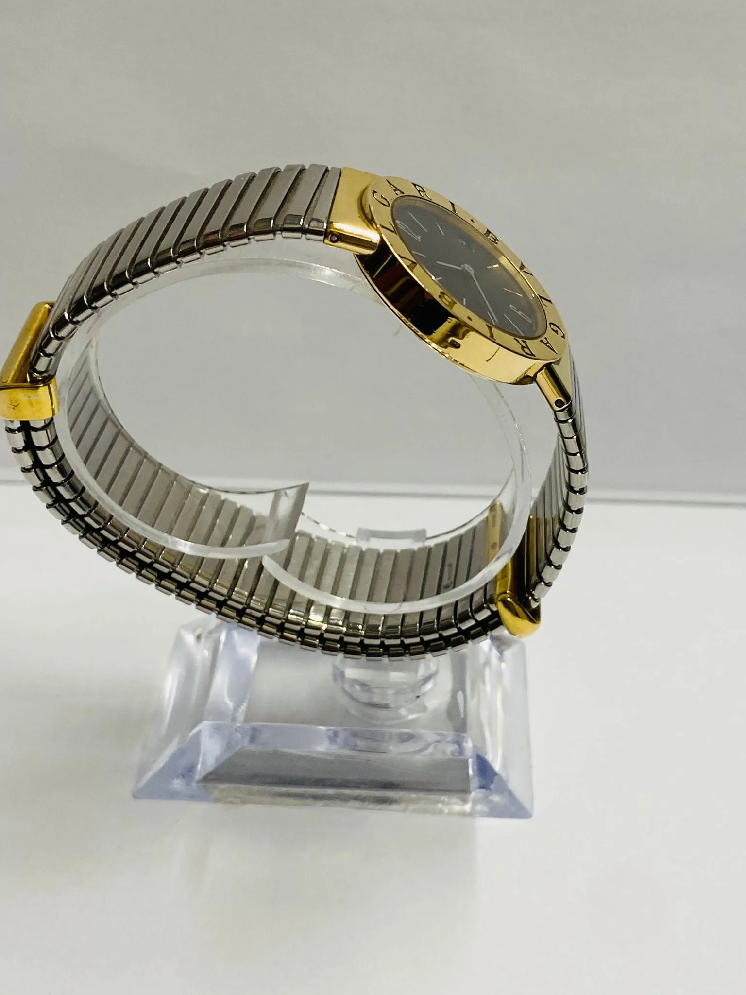 BVLGARI 18KYG-SS Beautiful Unique Snake-Style Brand New Watch - $30K APR w/ COA!