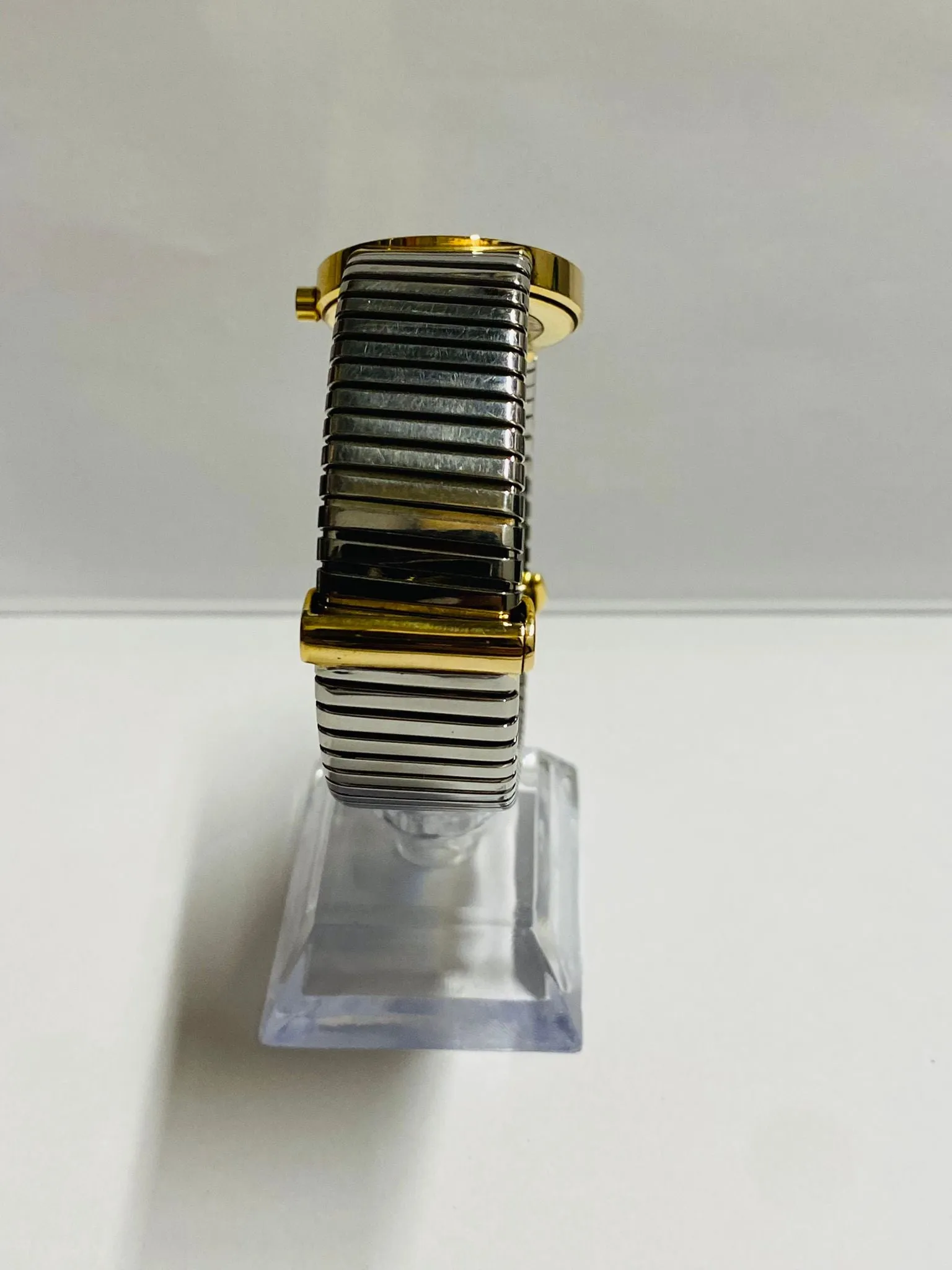BVLGARI 18KYG-SS Beautiful Unique Snake-Style Brand New Watch - $30K APR w/ COA!