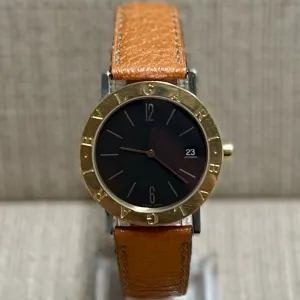 BVLGARI BB 33 SGLD 18K YG/SS Brand New Beautiful Unisex Watch - $12K APR w/ COA!