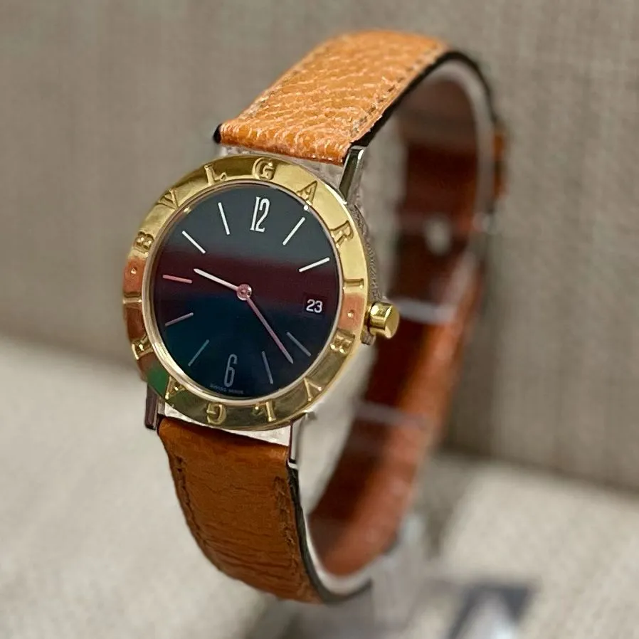 BVLGARI BB 33 SGLD 18K YG/SS Brand New Beautiful Unisex Watch - $12K APR w/ COA!