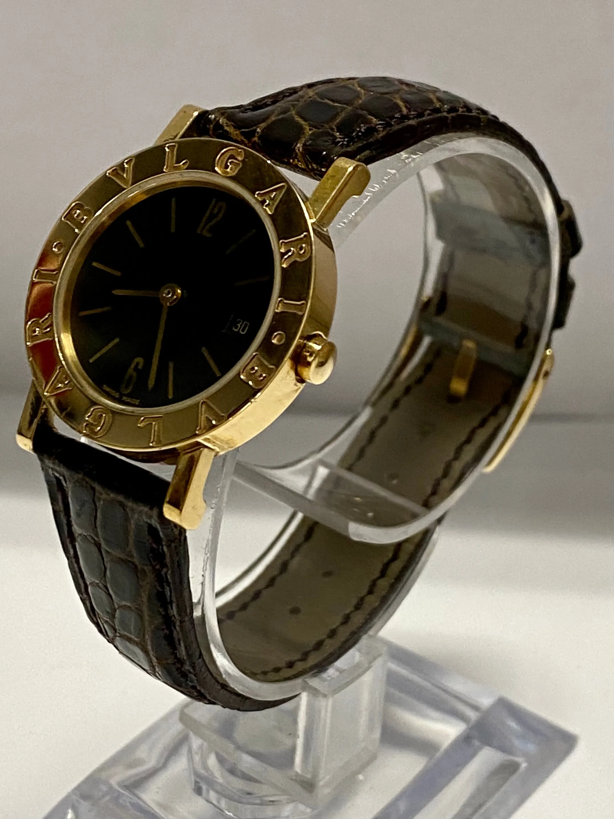 BVLGARI Bvlgari Beautiful Date 18K Yellow Gold Ladies Watch - $12K APR w/ COA!!!
