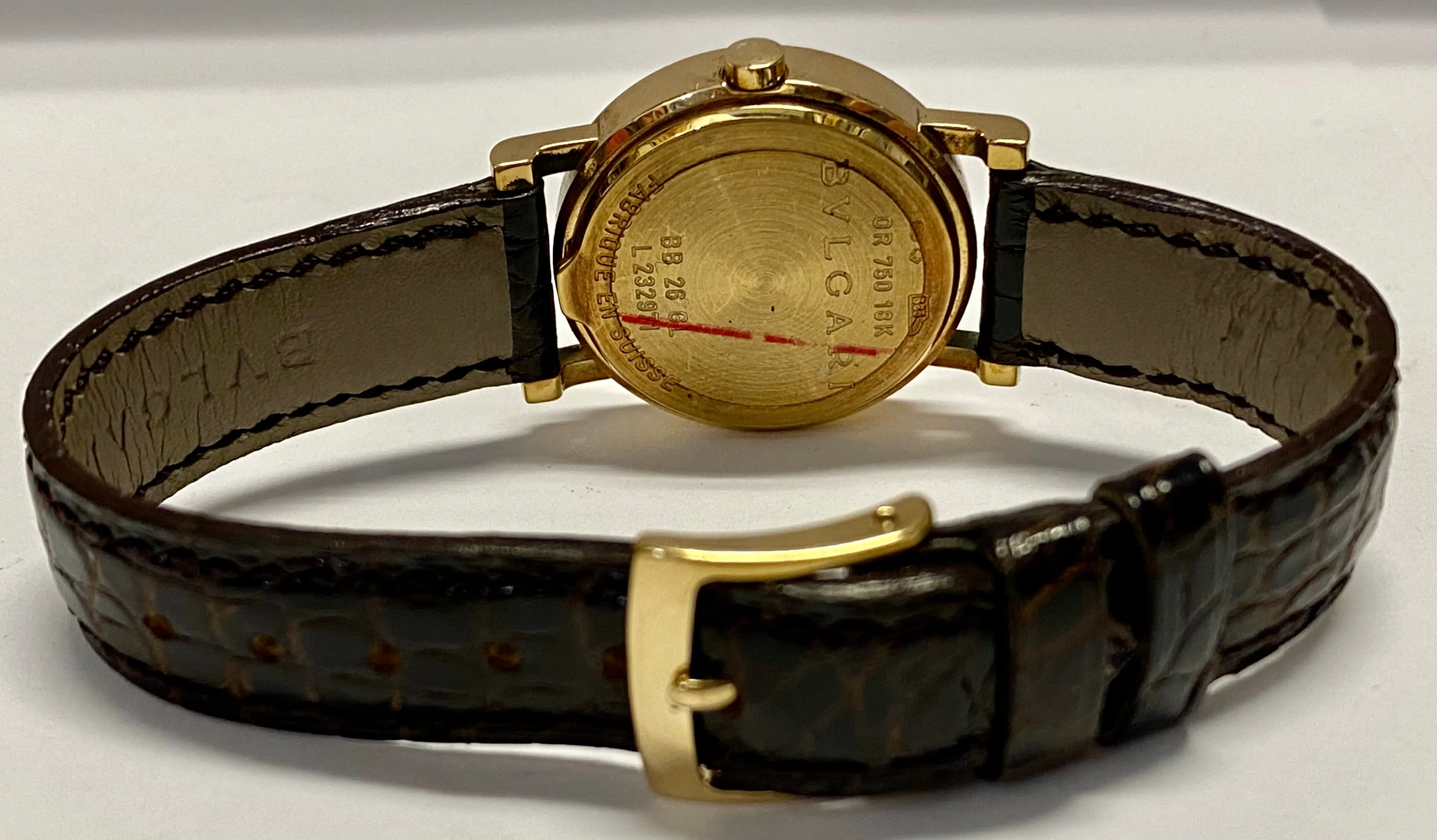 BVLGARI Bvlgari Beautiful Date 18K Yellow Gold Ladies Watch - $12K APR w/ COA!!!