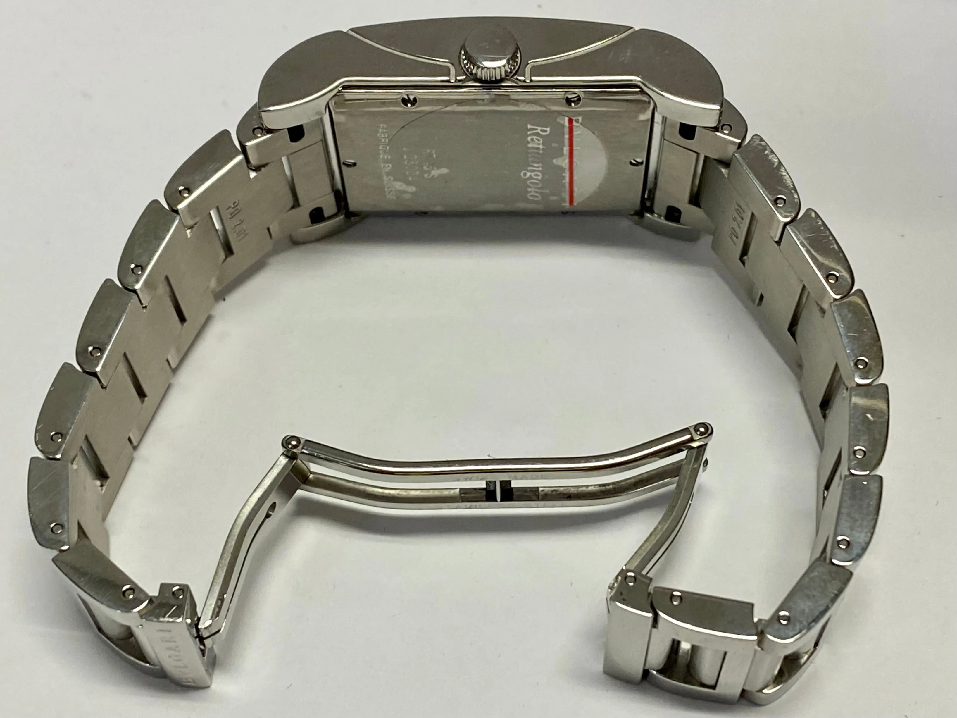 BVLGARI Rettangolo SS Date Automatic Ladies Brand New Watch - $8K APR w/ COA!!!!