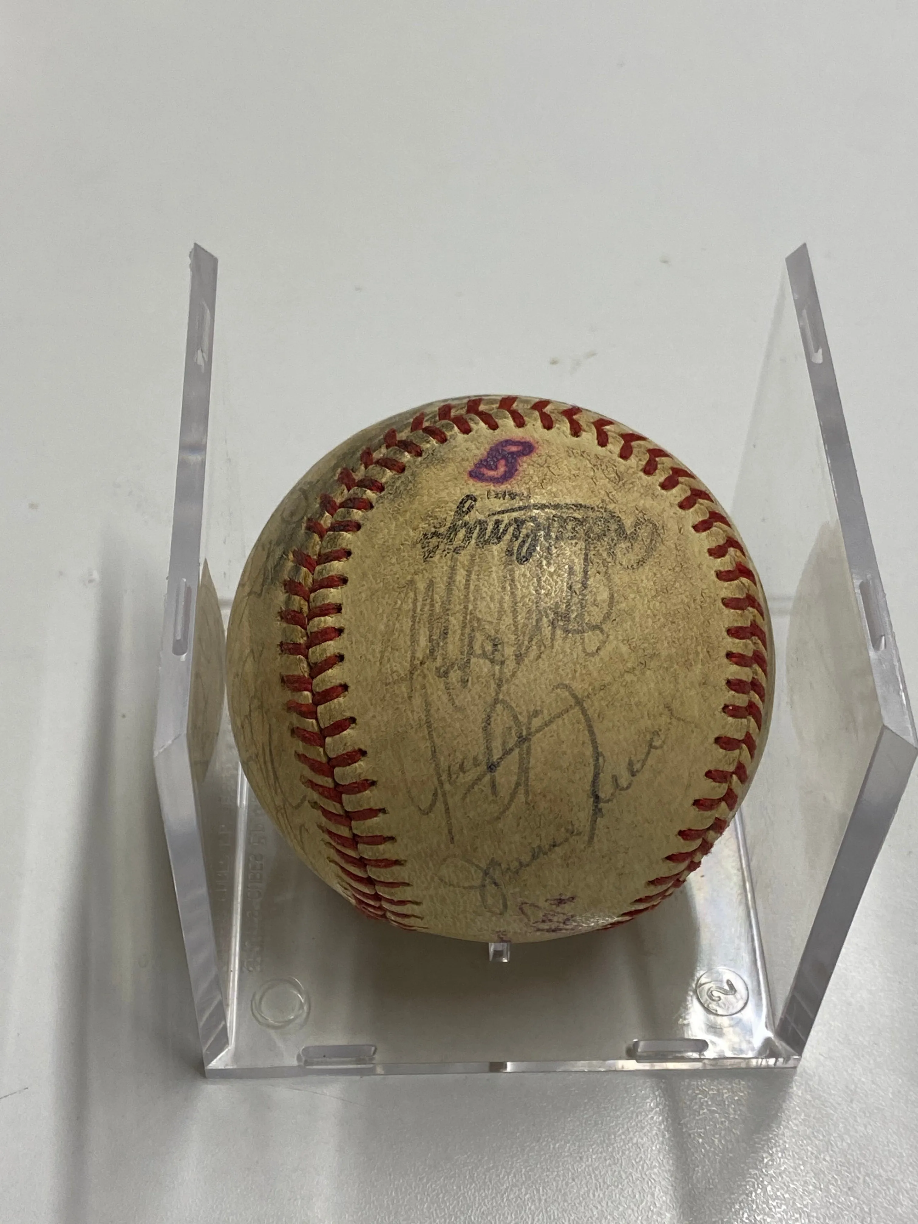 CALIFORNIA ANGELS 1984 Team-Signed Baseball - $1.5K APR Value w/ CoA!