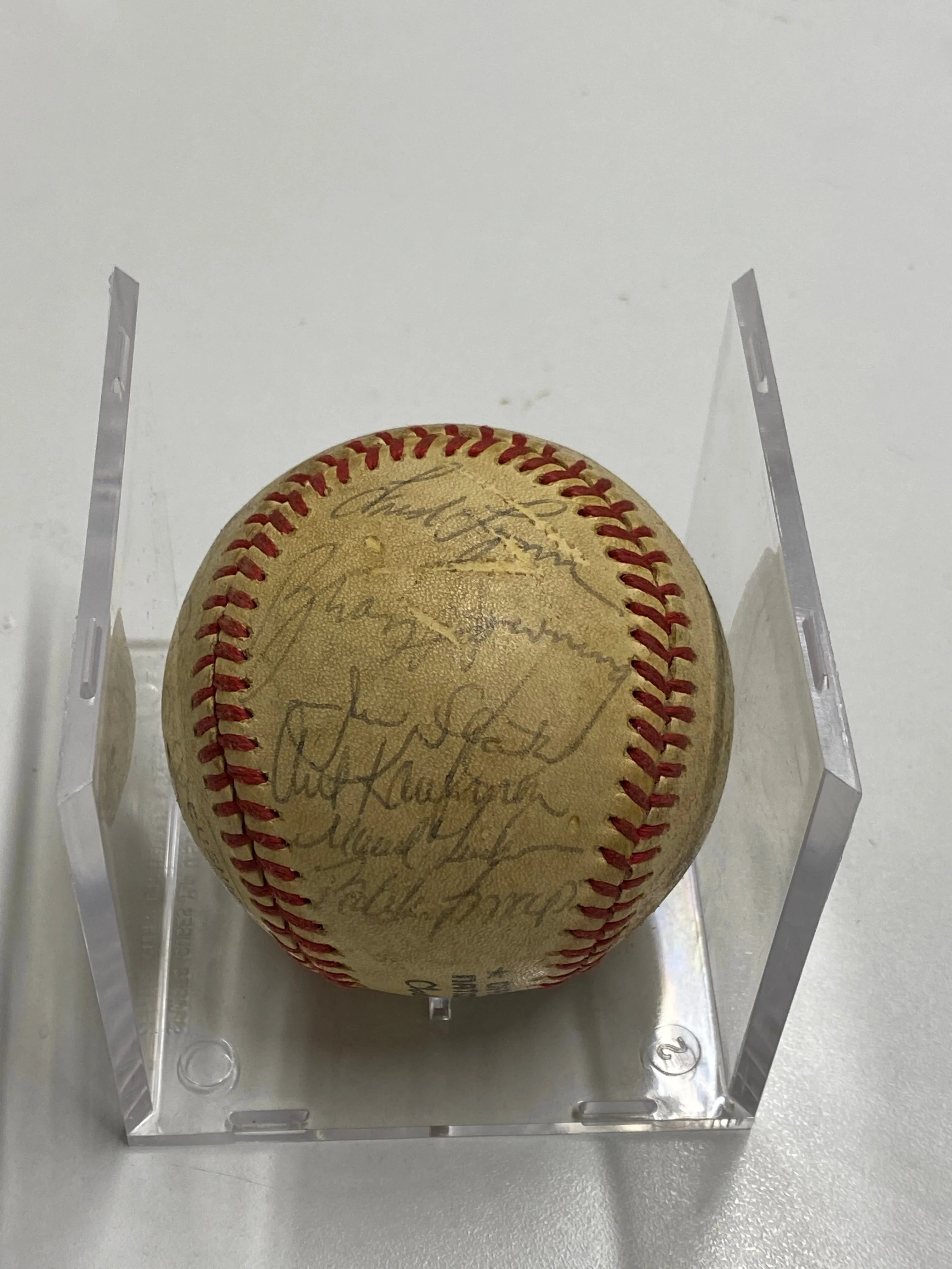 CALIFORNIA ANGELS 1984 Team-Signed Baseball - $1.5K APR Value w/ CoA!