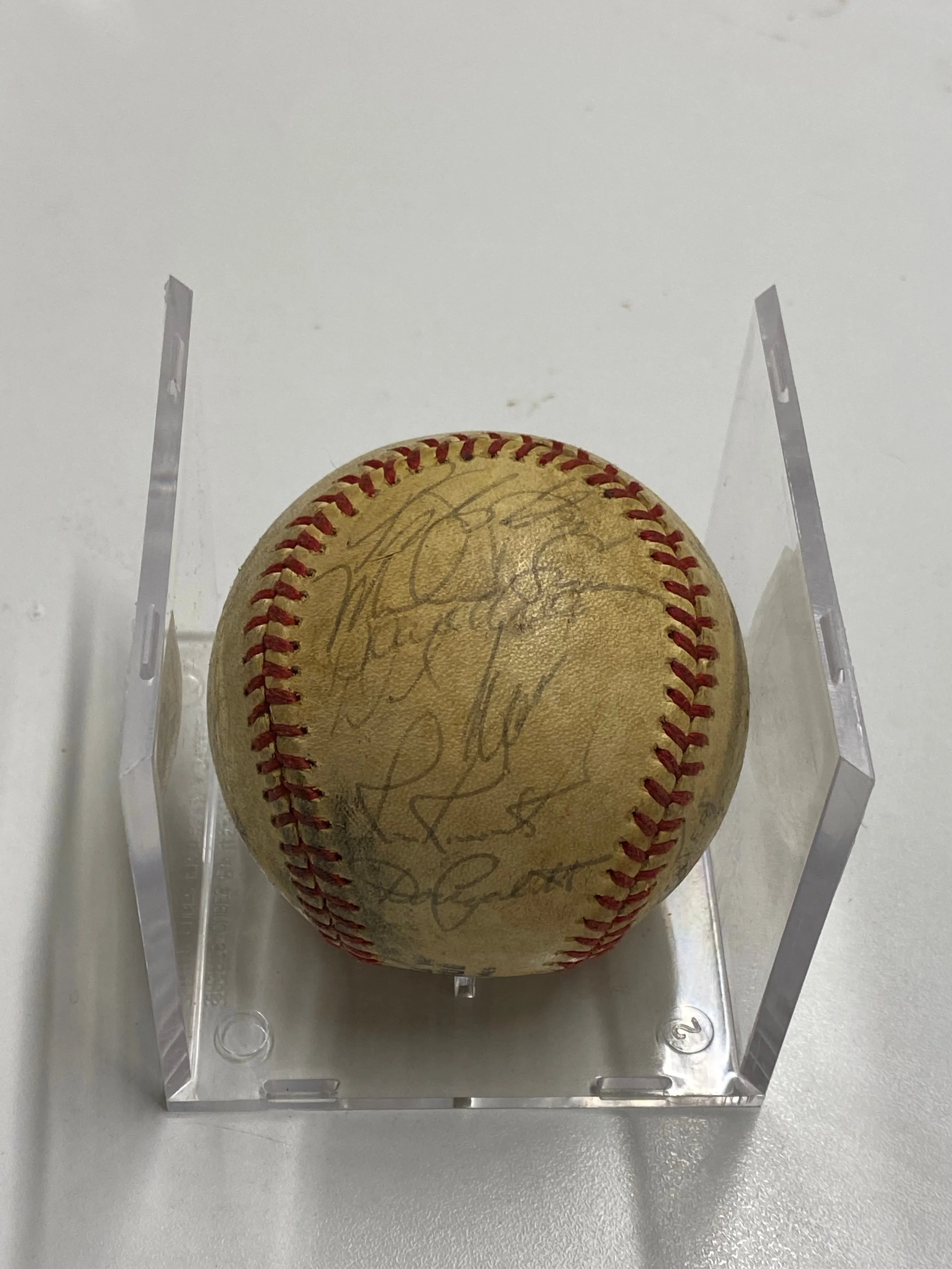 CALIFORNIA ANGELS 1984 Team-Signed Baseball - $1.5K APR Value w/ CoA!