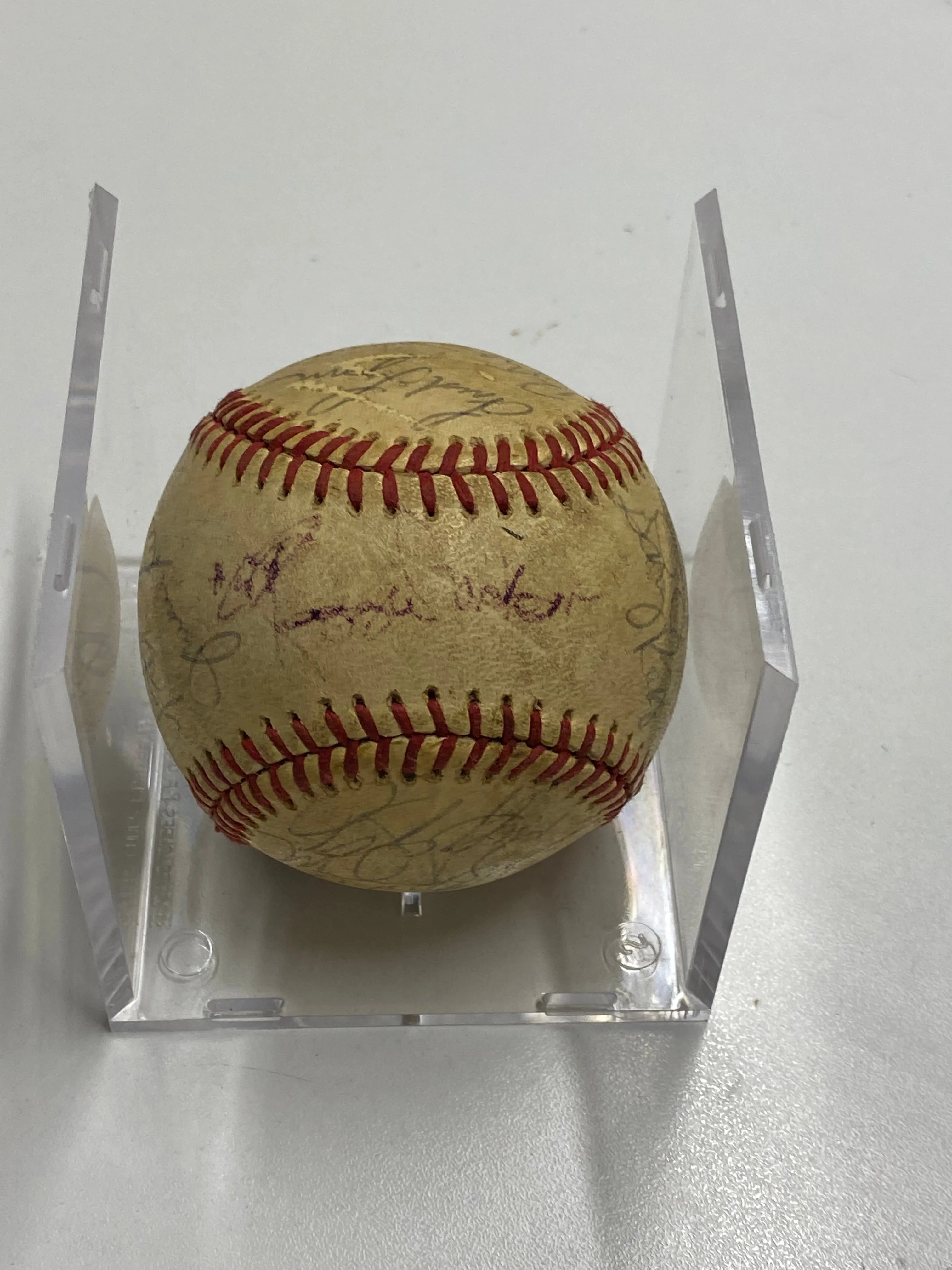CALIFORNIA ANGELS 1984 Team-Signed Baseball - $1.5K APR Value w/ CoA!
