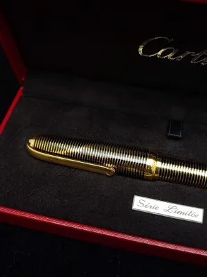 CARTIER "Louis Cartier" Python Fountain Pen - $10K APR Value w/ CoA!