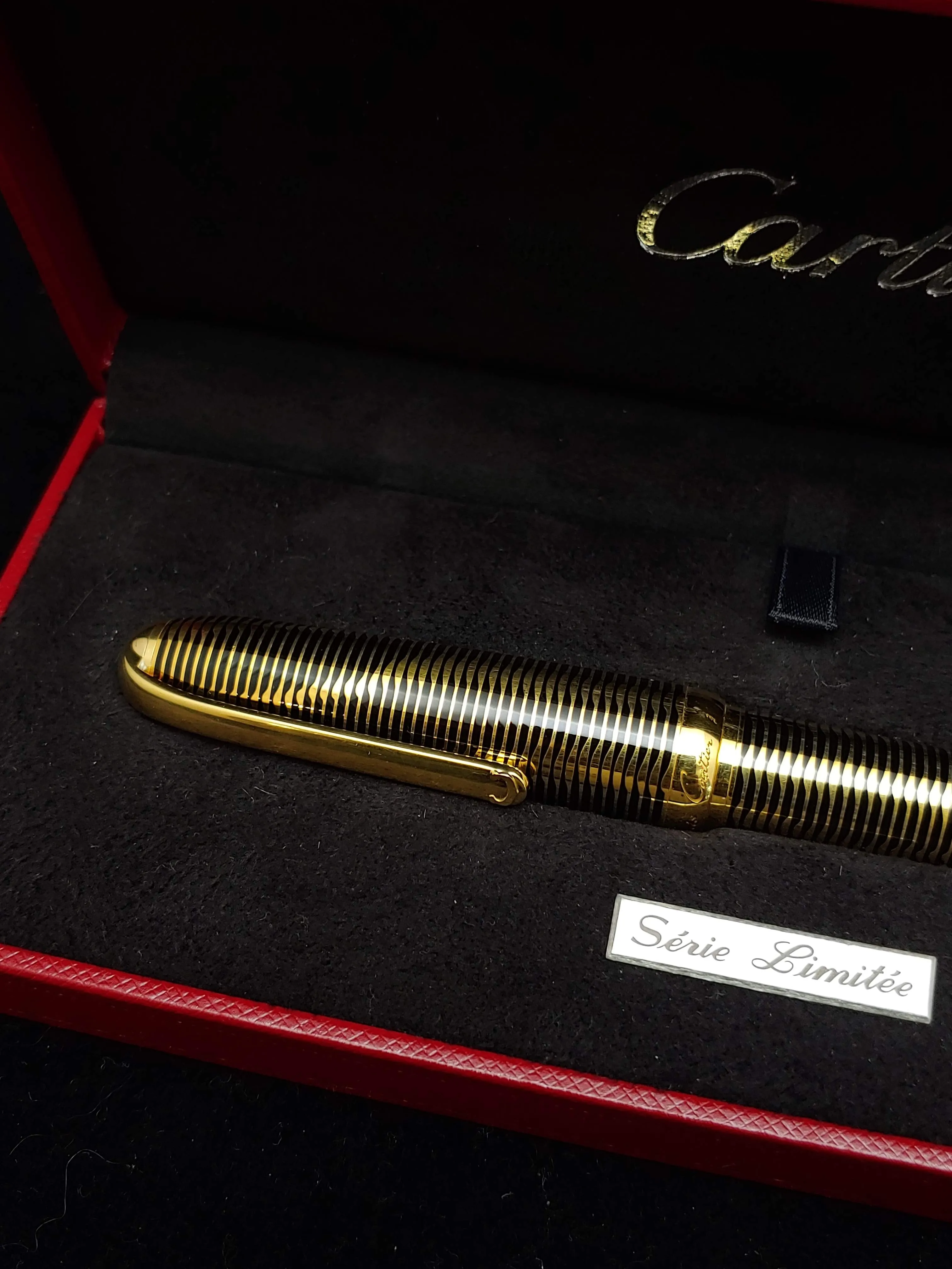 CARTIER "Louis Cartier" Python Fountain Pen - $10K APR Value w/ CoA!