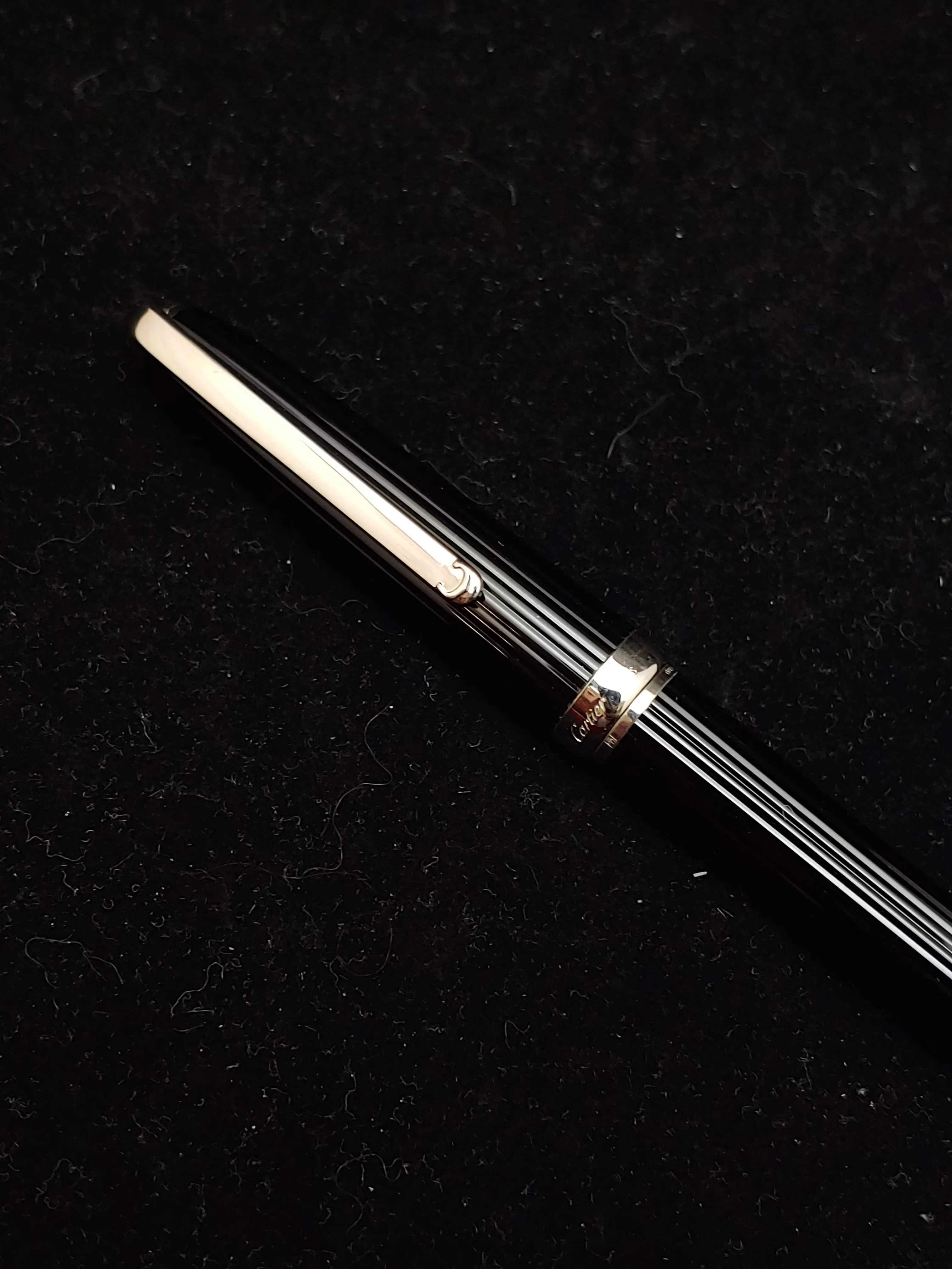 CARTIER "Louis Cartier" Sterling Silver Twist Pen - $400 APR Value w/ CoA!