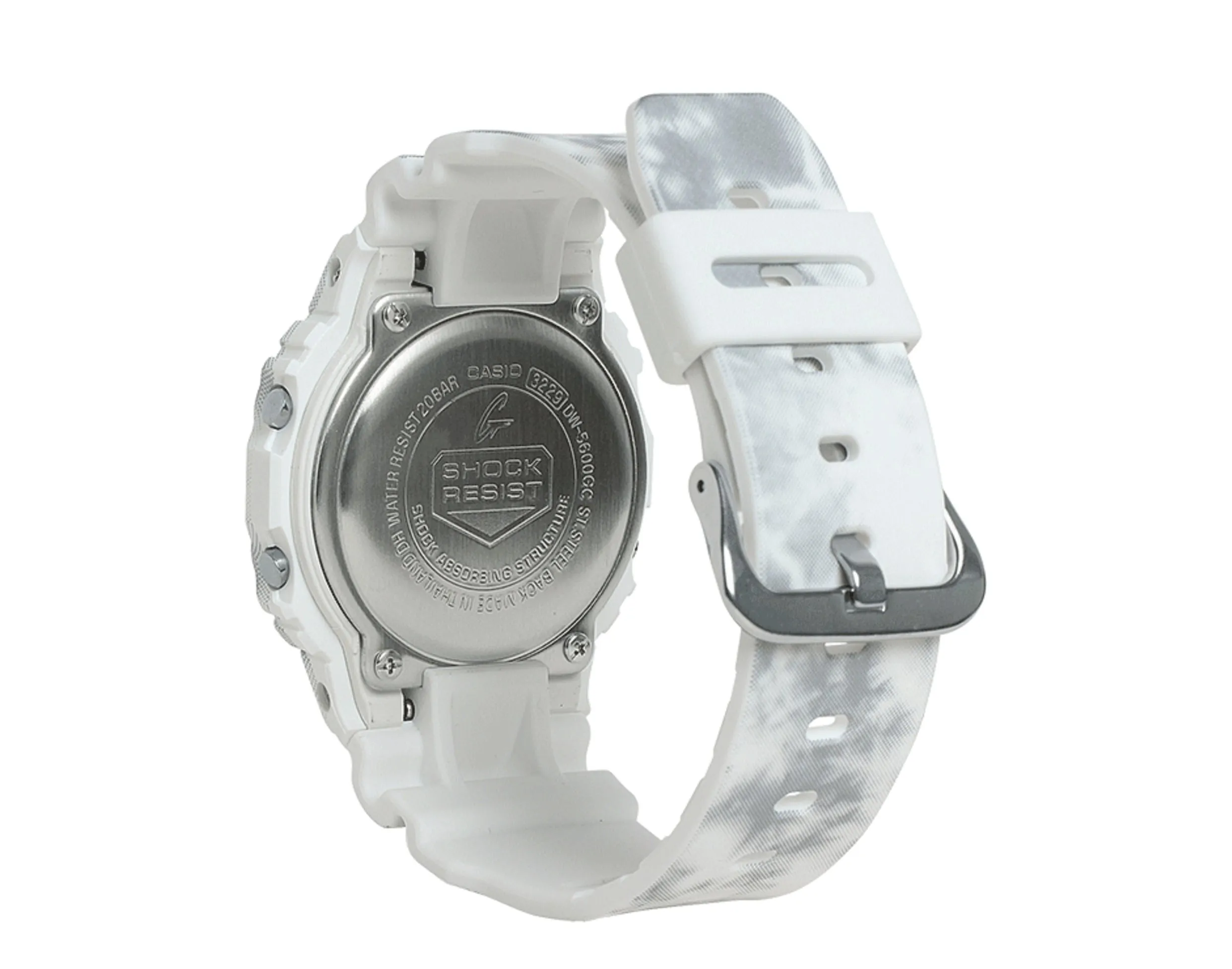 Casio G-Shock DW5600GC Snow Camouflage Digital Resin Watch
