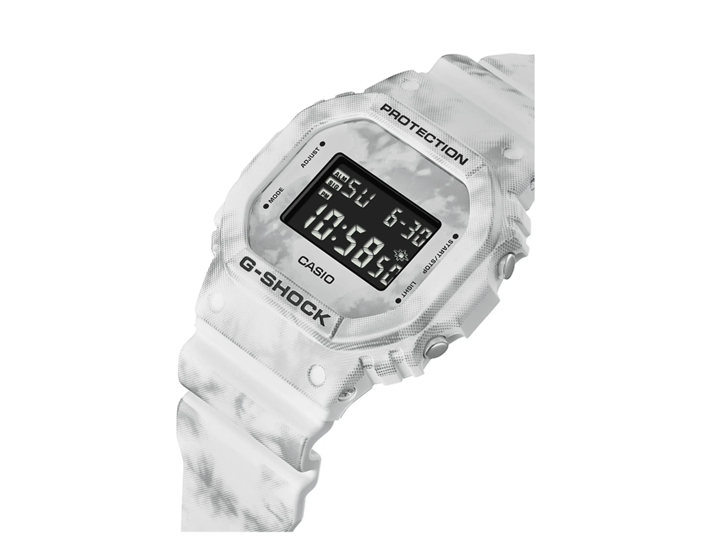 Casio G-Shock DW5600GC Snow Camouflage Digital Resin Watch