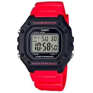 Casio W-218H Digital Watch for Men - Stylish & Durable