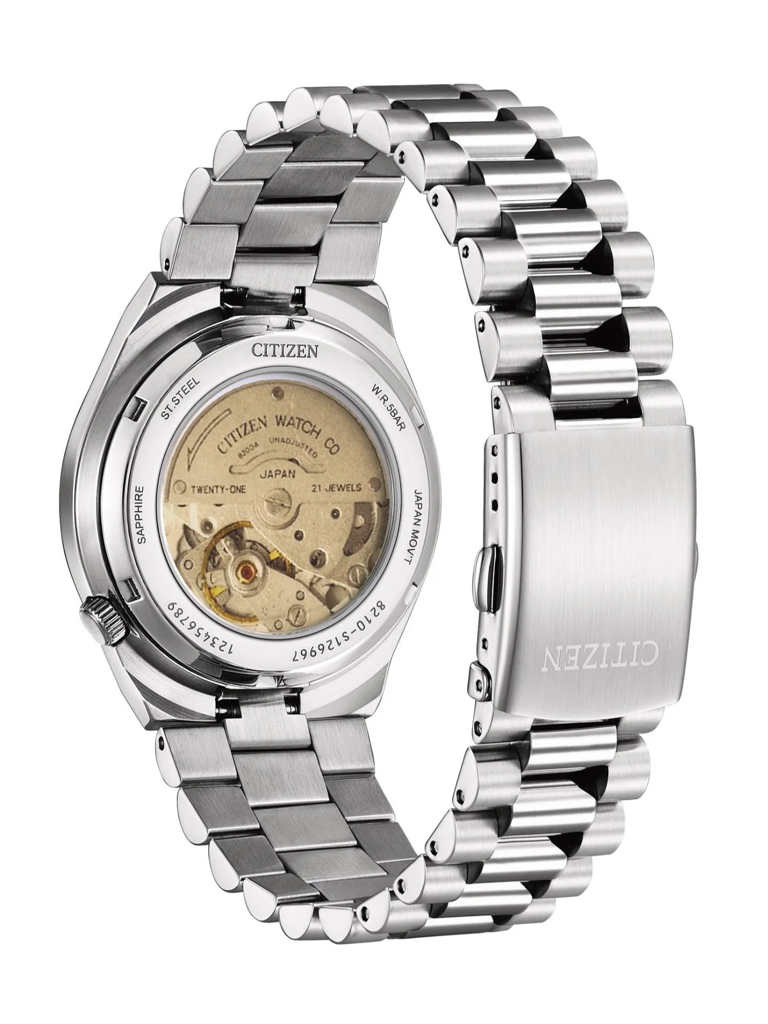 Citizen Automatic Gents Watch Pantone Warm Sand Dial - NJ0158-89Y
