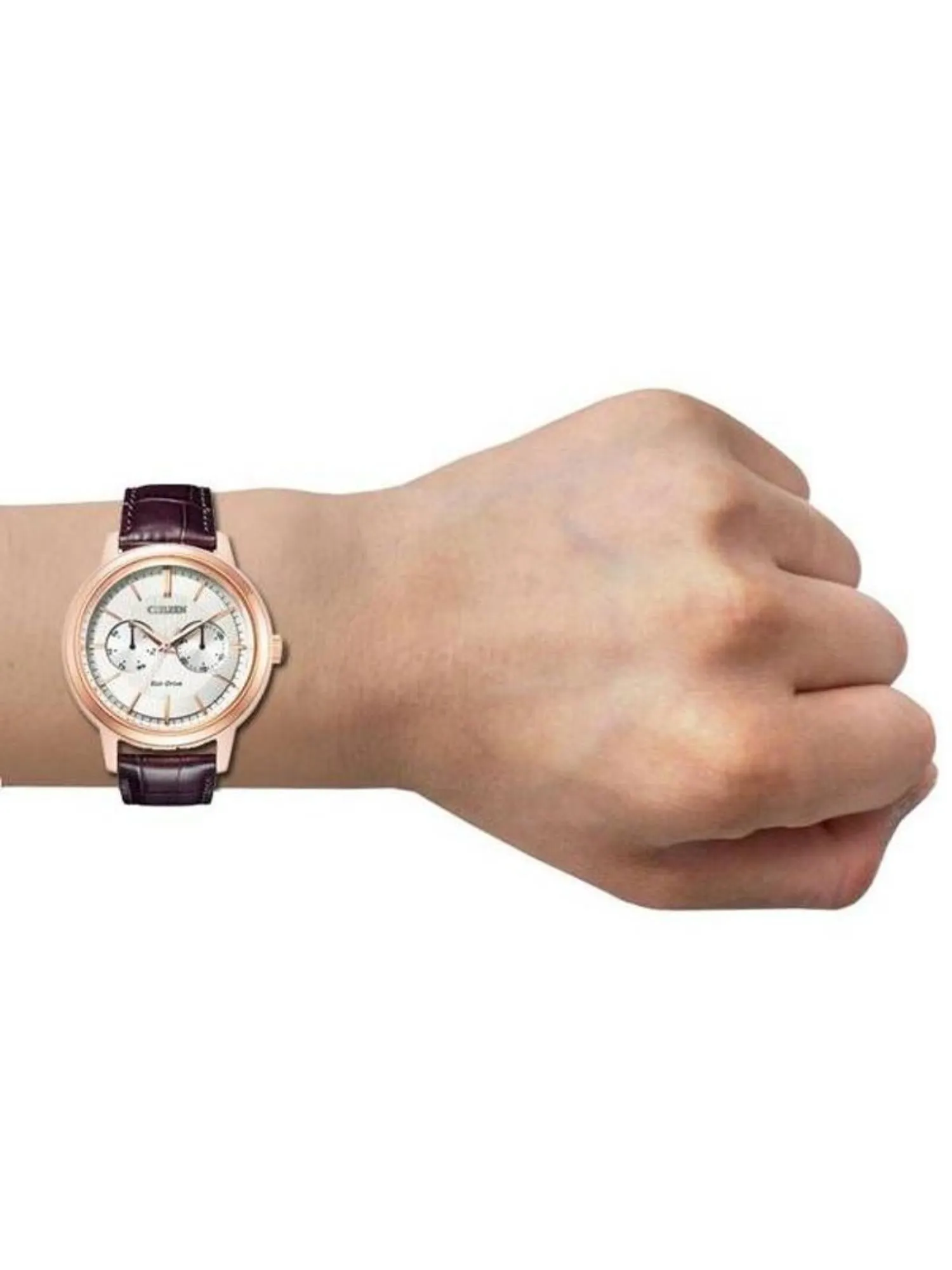 Citizen Eco-Drive Men 41 mm Size White Dial Analog Watch - BU4032-11A