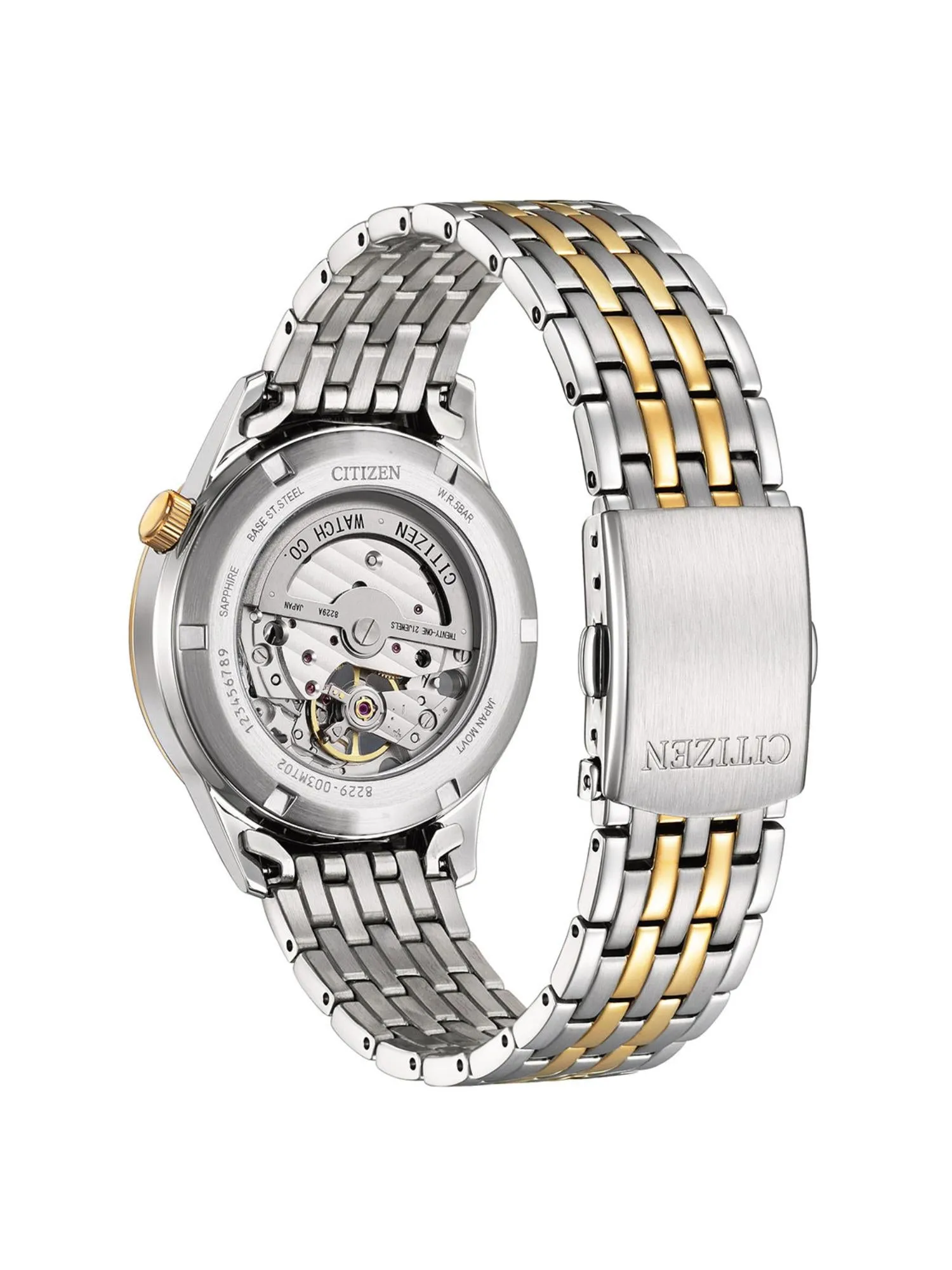 Citizen MECHANICAL 40 mm Size White Dial Men Analog Watch - NH9136-88A