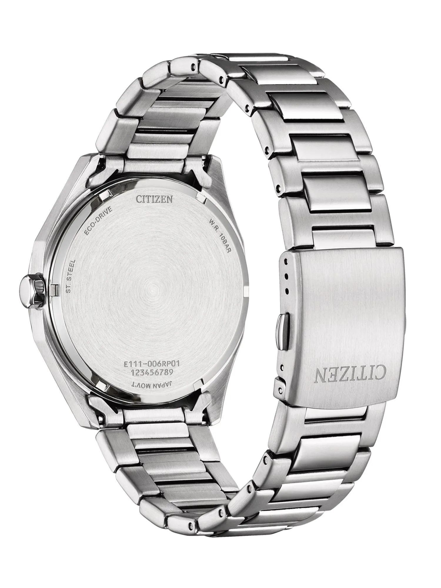Citizen Men 41 mm Size Black Dial Eco-Drive Watch- BM7600-81E