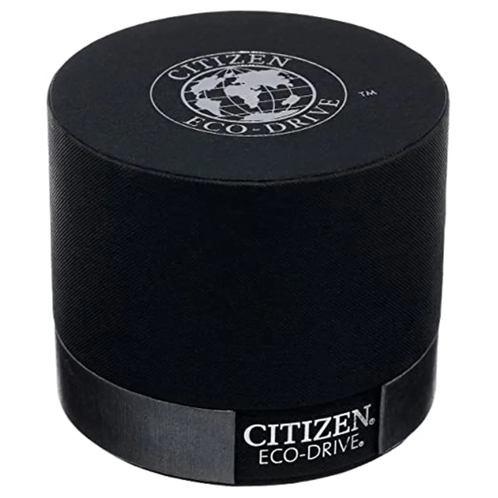 Citizen Mens Eco-Drive Axiom Diamond Black Dial Gold Band Stainless Steel Watch - AU1062-56G
