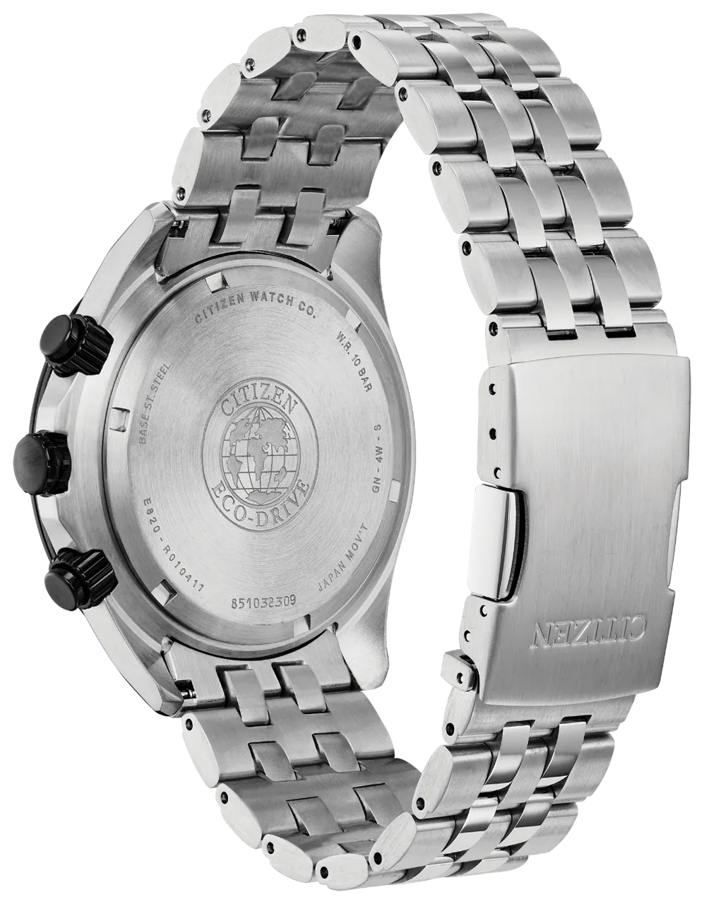 Citizen Perpetual Moonlight Blue Calendar Mens Watch BL5568-54L