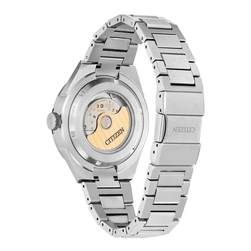 Citizen Series8 870 Black Dial Stainless Steel Bracelet Men's Watch NA1036-56E