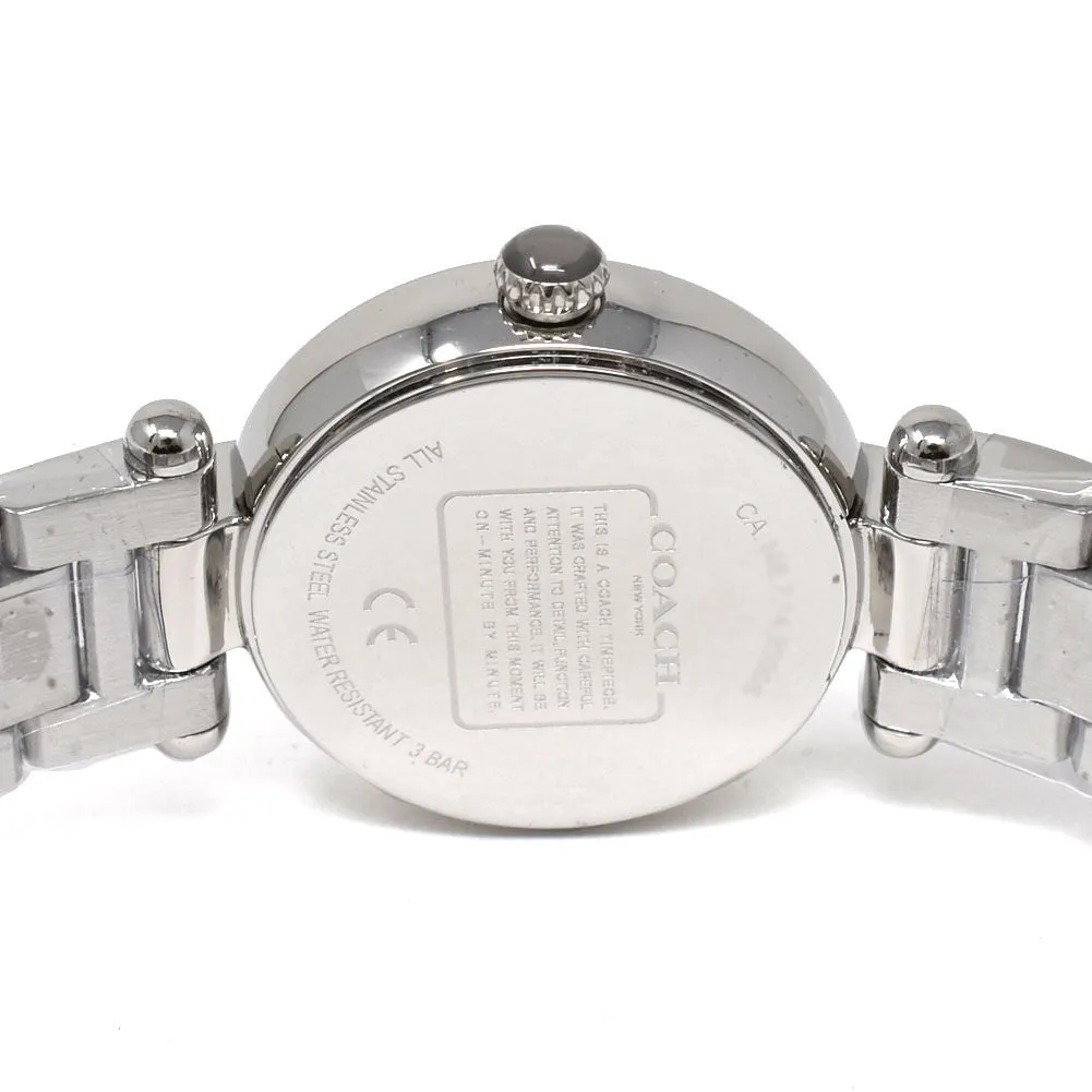 Coach Cary Crystal Silver 26mm Women's Watch 14503837