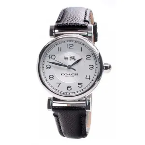 Coach Madison Black Leather Strap Women's Watch 14502406
