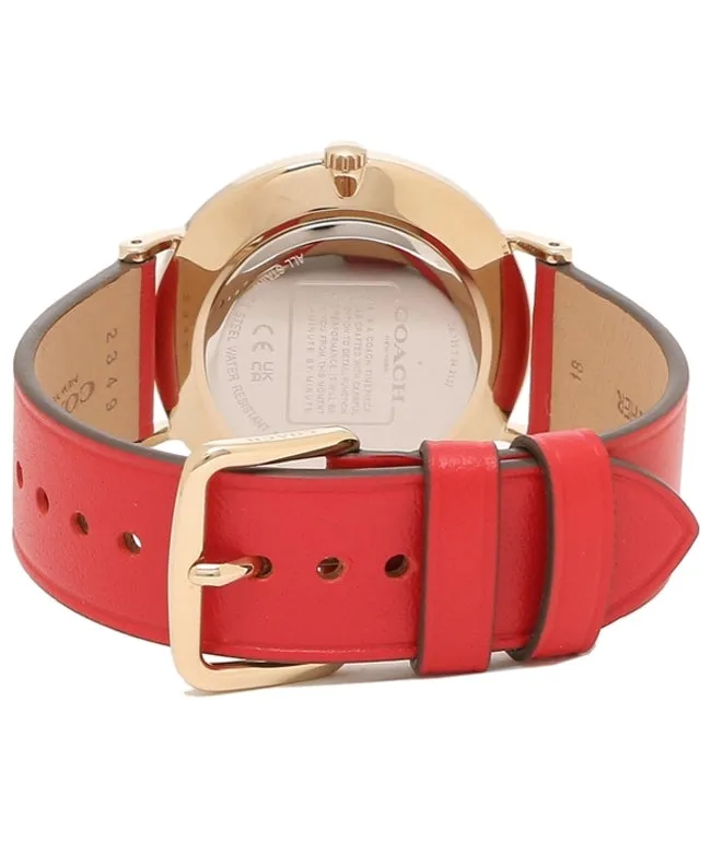 Coach Perry Lunar New Year Red Strap Women's Watch 14503977