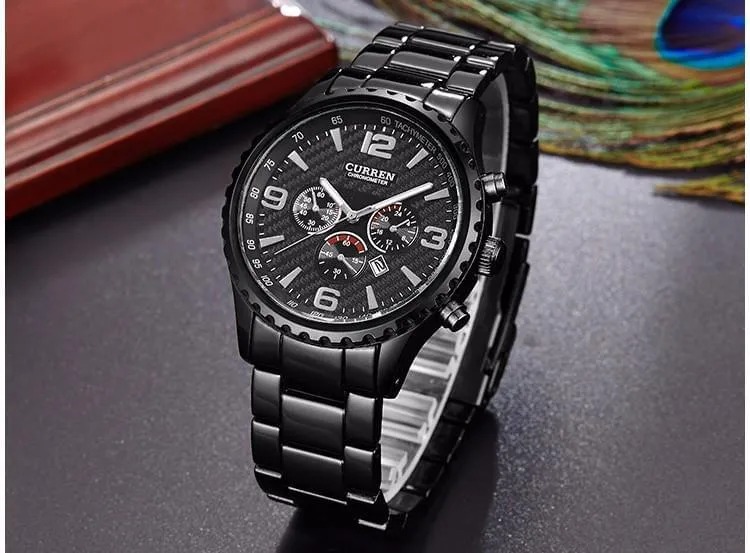 Curren Business Stainless Steel Watch