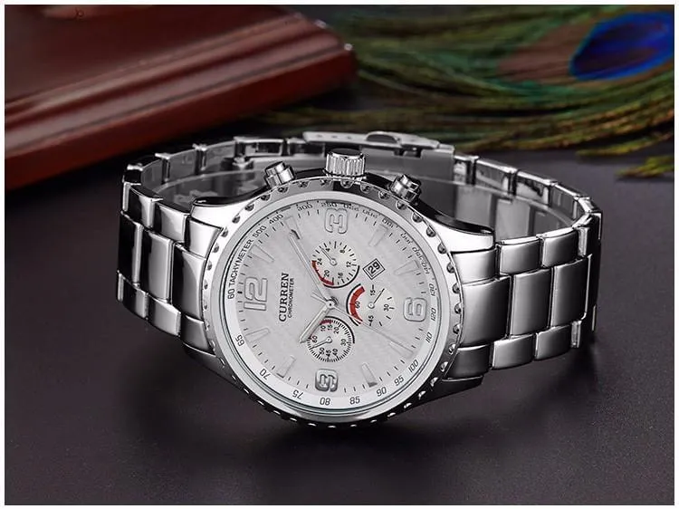 Curren Business Stainless Steel Watch