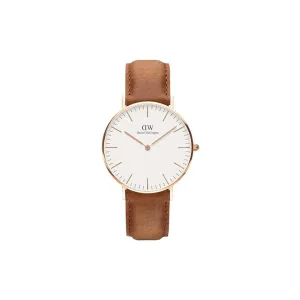 Daniel Wellington Unisex 36 mm Size White Dial Analogue Watch- DW00100111