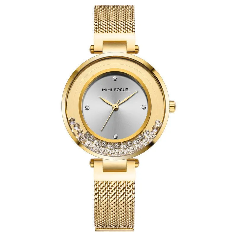 Fashionable Rhinestone Ladies Women's Watch