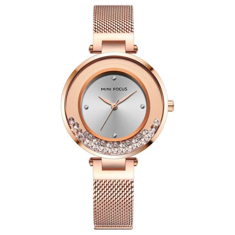 Fashionable Rhinestone Ladies Women's Watch