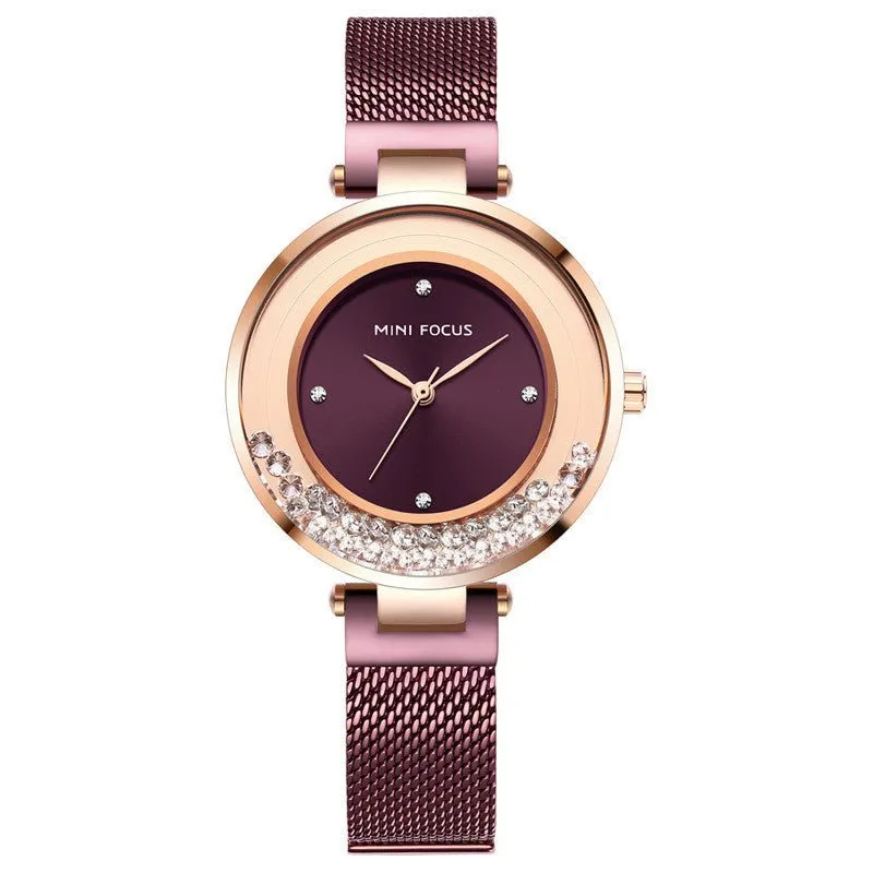 Fashionable Rhinestone Ladies Women's Watch