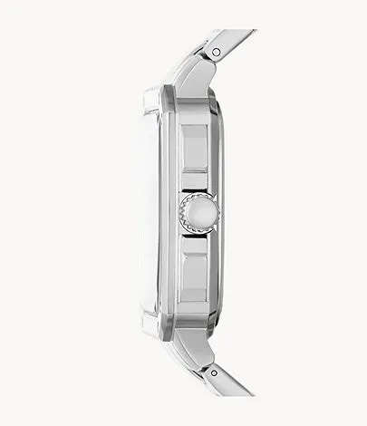 Fossil Multifunction Silver Stainless Steel Men's Watch BQ2655