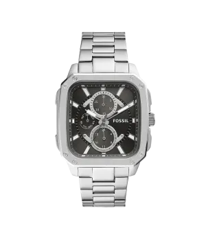 Fossil Multifunction Silver Stainless Steel Men's Watch BQ2655