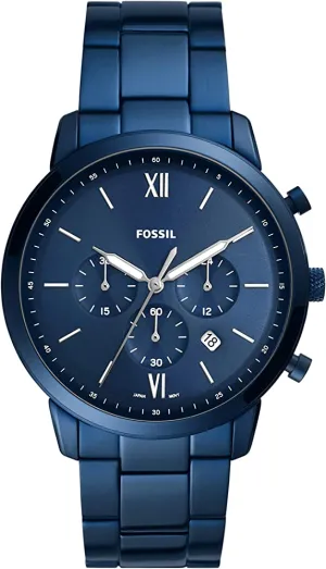 Fossil Neutra Ocean Blue Chronograph Men's Watch FS5826
