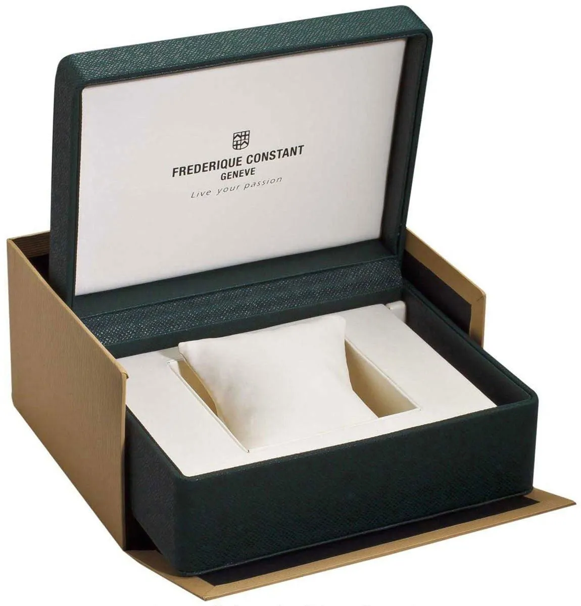 Frederique Constant Persuasion Classics Business Timer Moonphase Day/Date Black Leather Mens Watch FC-270SW4P6