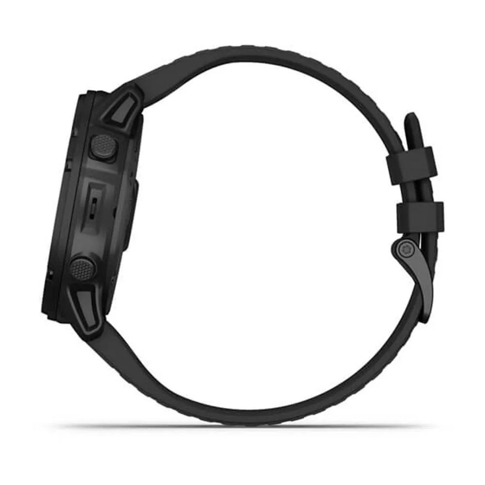 Garmin tactix Black Silicone Band Sapphire Edition Delta Military GPS Smart Watch - 010-02357-00