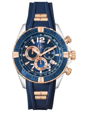 GC Gents Wrist Watch Blue - Y02009G7
