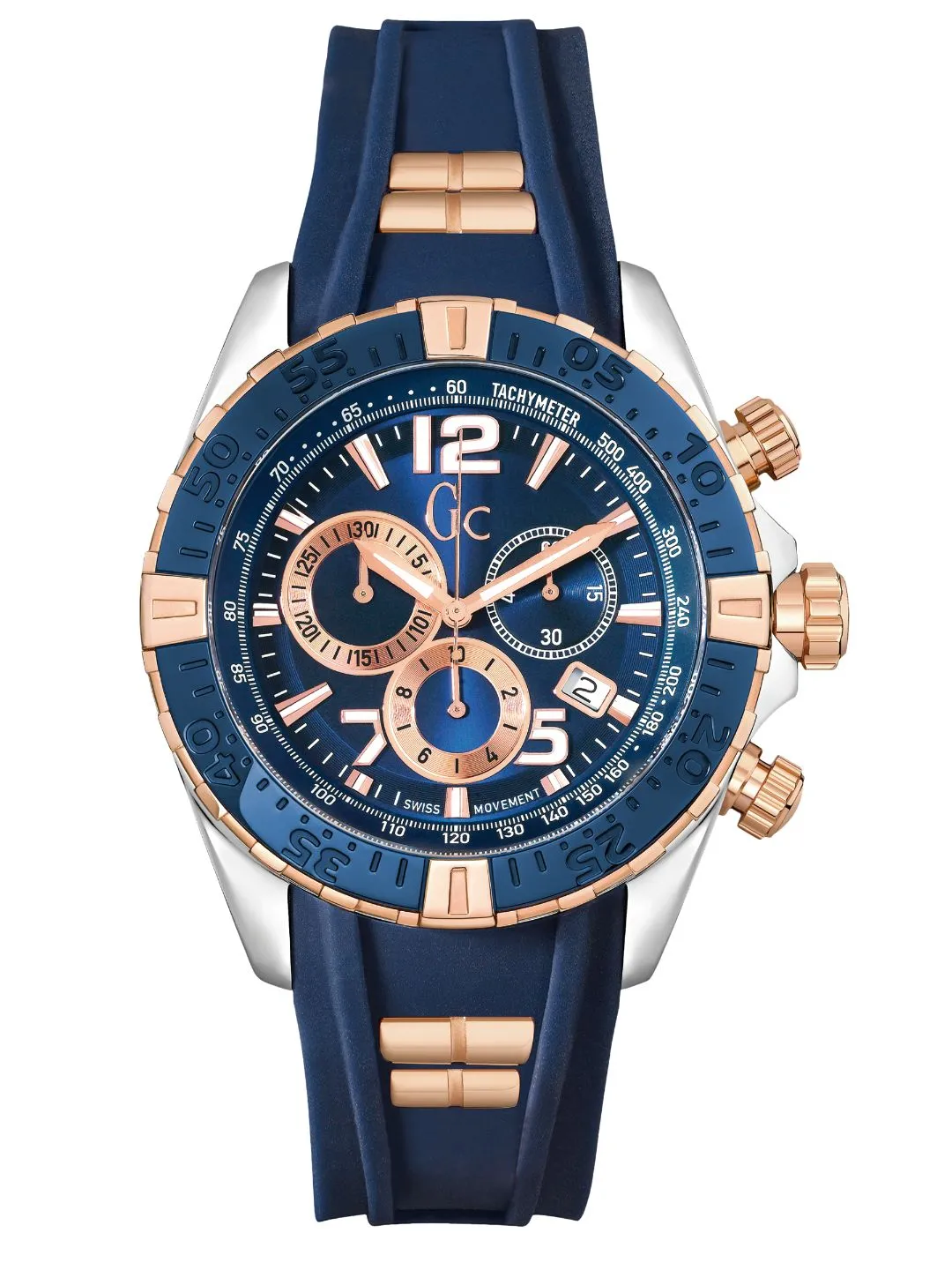 GC Gents Wrist Watch Blue - Y02009G7