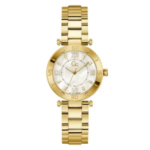 GC Women 34 mm Size White Dial Quartz Analog Watch - Z05003L1MF