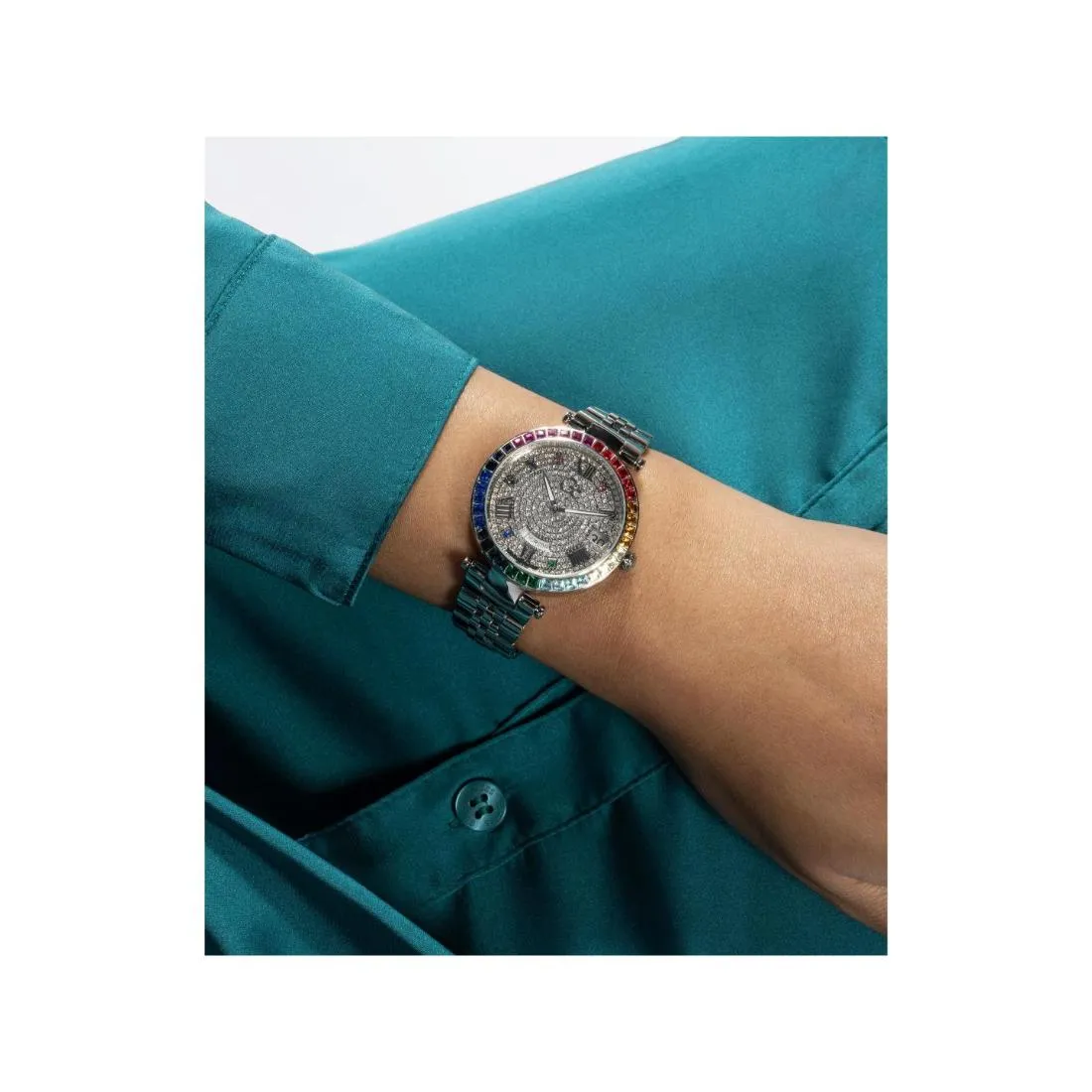 GC Women White Dial 34 mm Analog Watch- Z01012L1MF