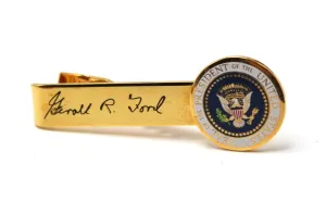 Gerald R. Ford Presidential Seal Tie Bar