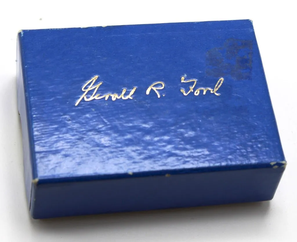 Gerald R. Ford Presidential Seal Tie Bar