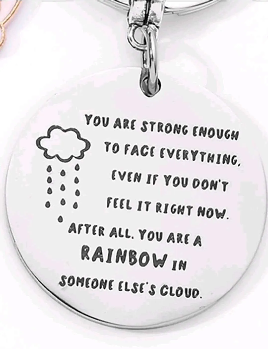 Gift - Keyring - you are strong